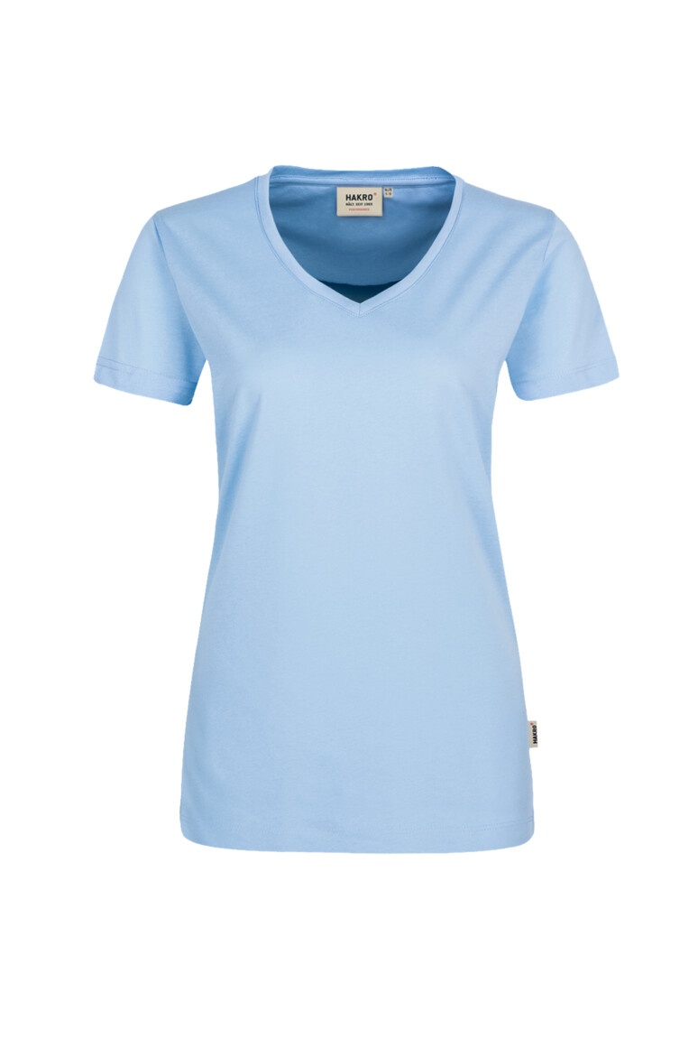 Damen V-Shirt Mikralinar