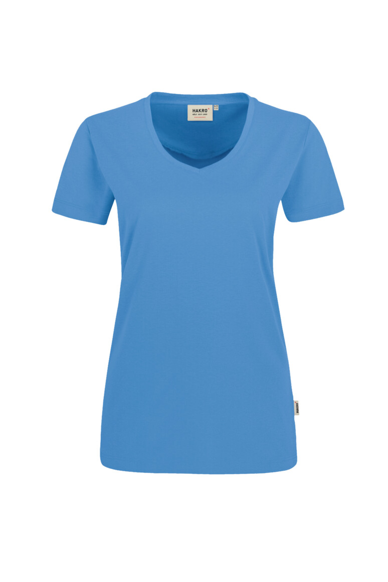 Damen V-Shirt Mikralinar